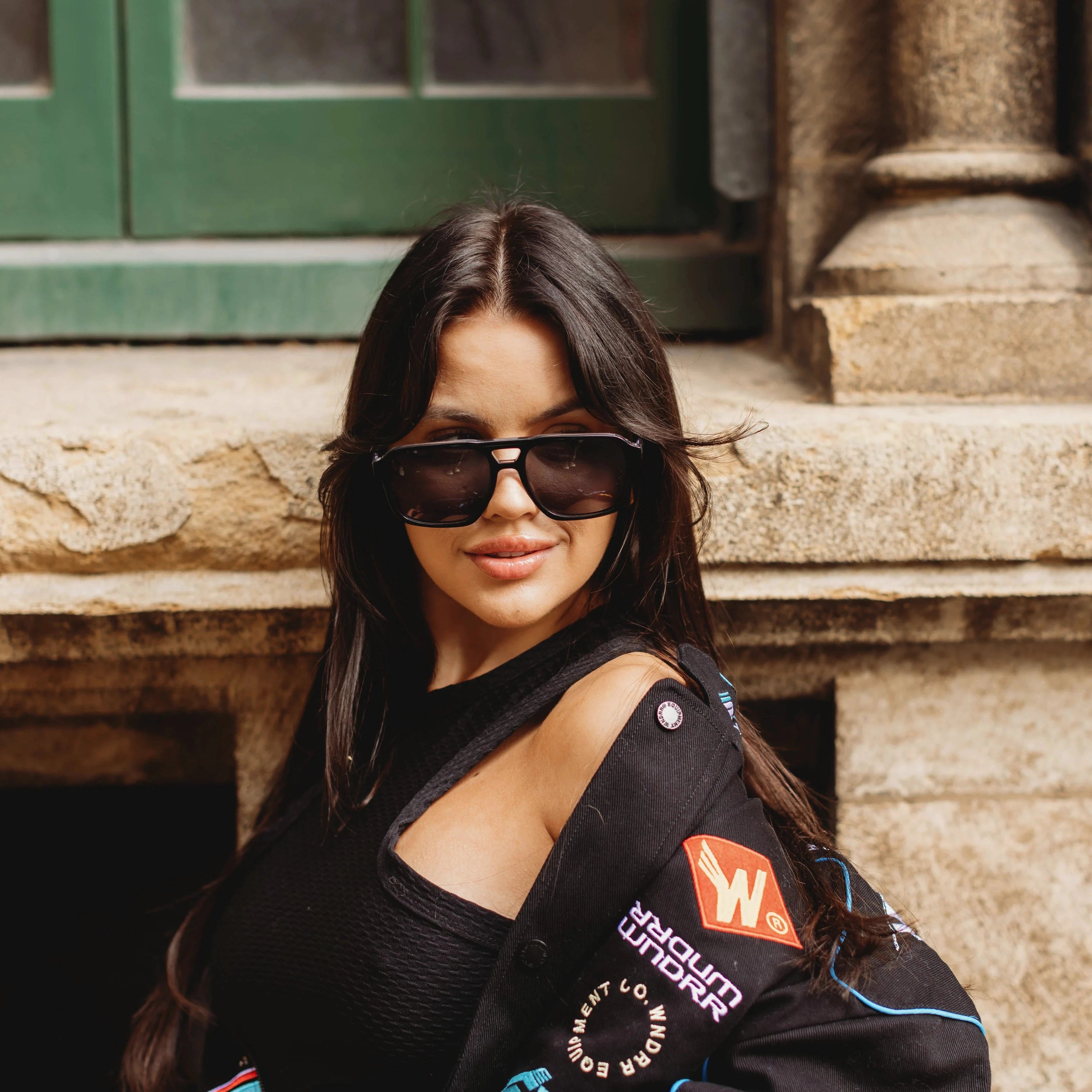 KHLOE Luxe Aviator Sunglasses Womens sunglasses Zeia